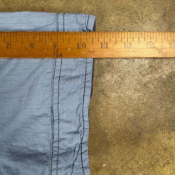 Jack & Jones Airborne Hitch Shirt Men’s XL Royal‎ Navy Military Patches Blue - Picture 11 of 11